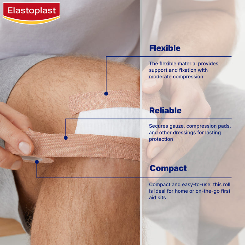 Elastoplast Elastic Fabric Roll Plaster 2.5cm x 3m