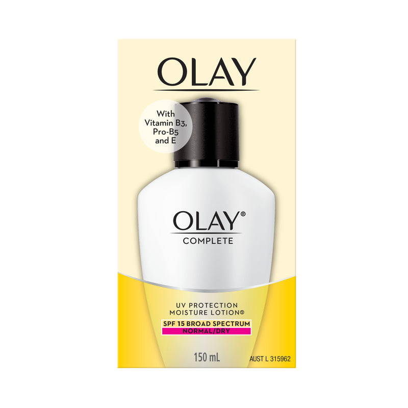 OLAY COMPLETE UV LOTION NORMAL/DRY SKIN 150ML