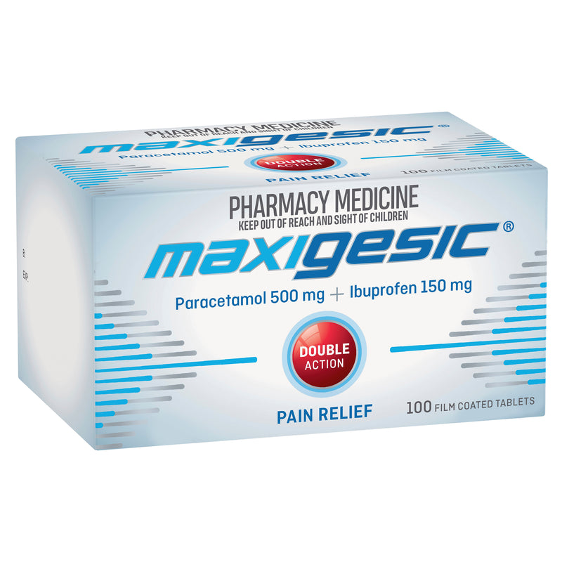 Maxigesic® Double Action Pain Relief 100 Tablets