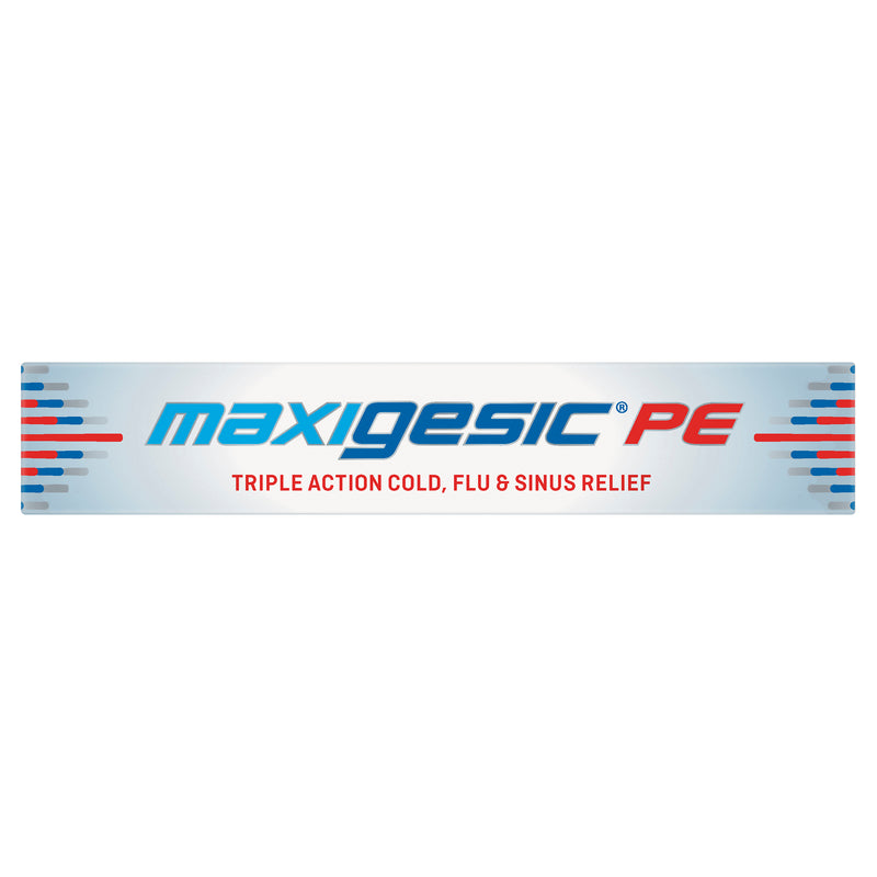 Maxigesic® PE Triple Action Cold, Flu & Sinus Relief 30 Tablets