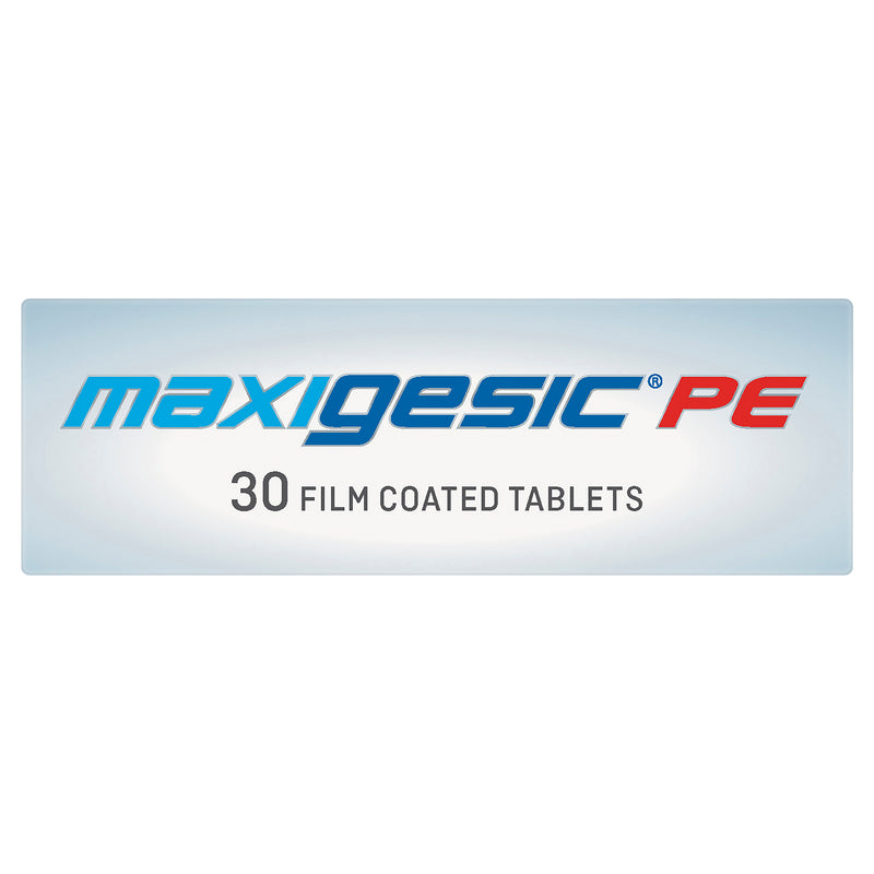 Maxigesic® PE Triple Action Cold, Flu & Sinus Relief 30 Tablets