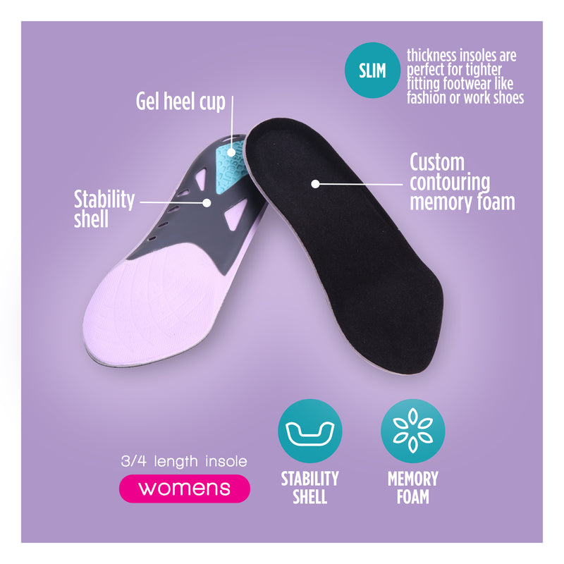 Footcare by Maseur Heel and Arch Support Women