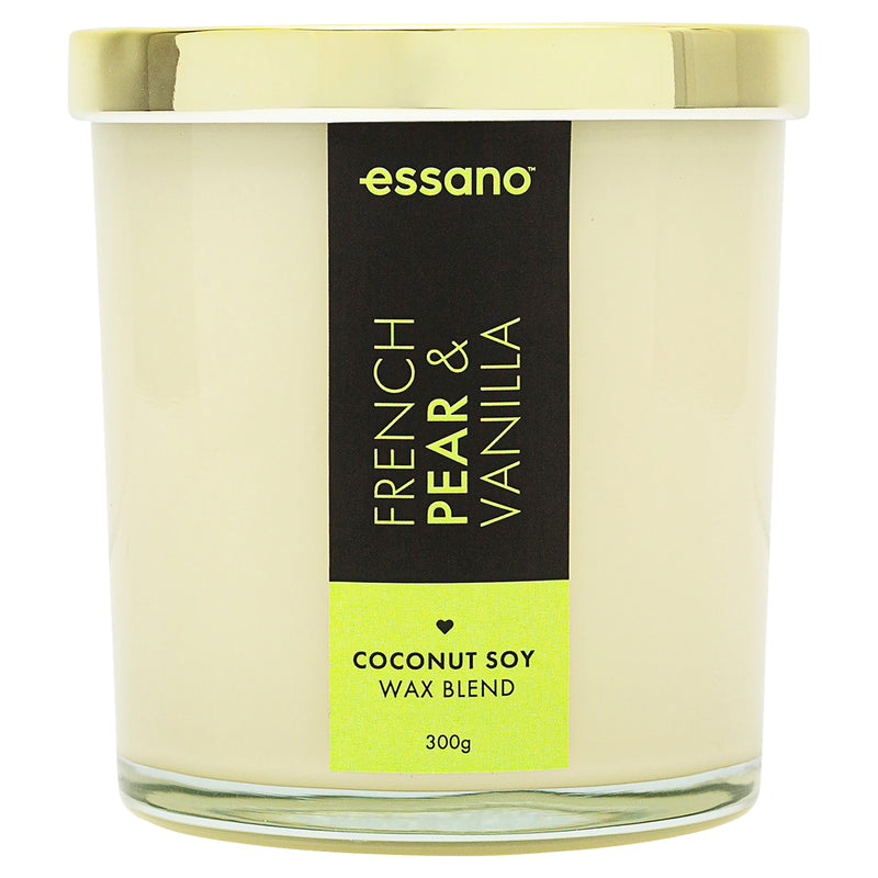 Essano French Pear & Vanilla Candle 300g