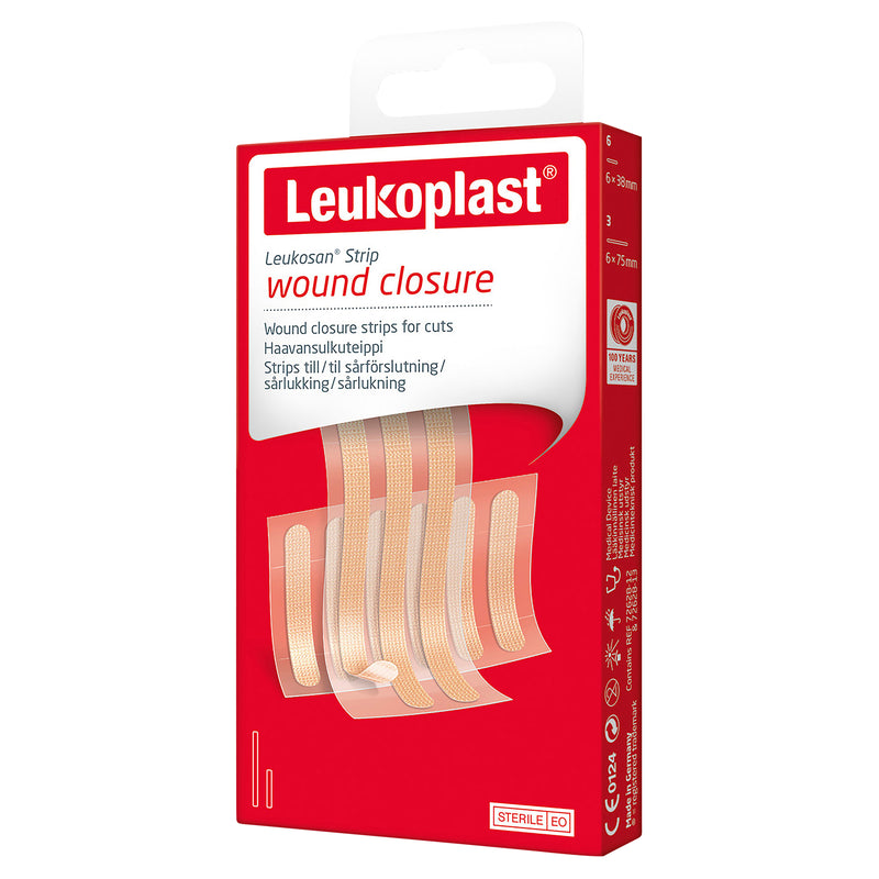 LEUKOSAN Strip 6x38mm & 6x75mm 9/box