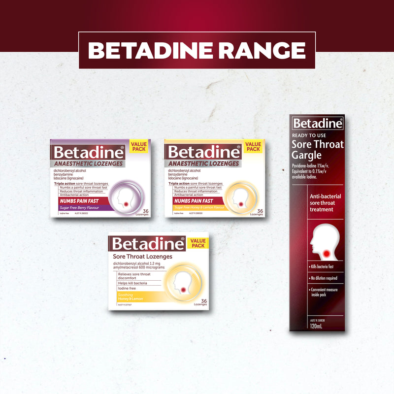 Betadine Sore Throat Gargle Concentrated 15mL