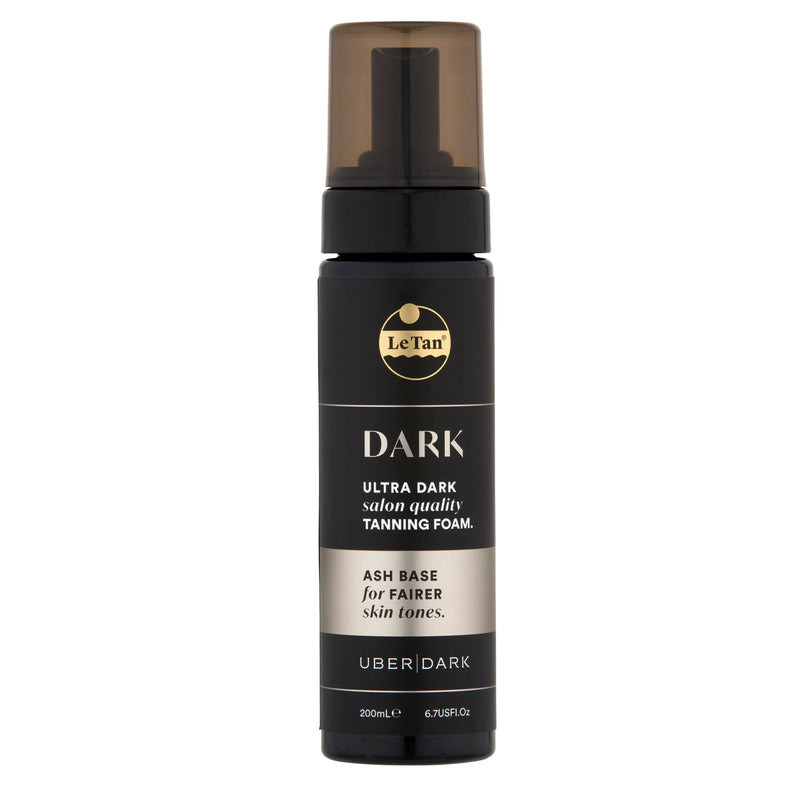 Le Tan Uber Dark Self Tanning Foam Ash Base 200ml