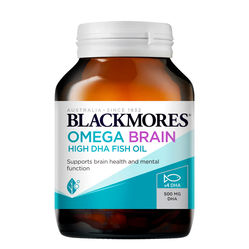 Blackmores Omega Brain High DHA Fish Oil 60s