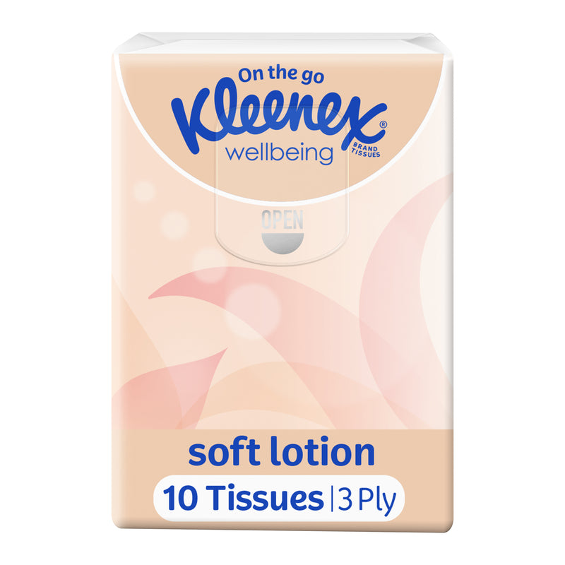 KLEENEX Soft Lotion Pocket 6pk