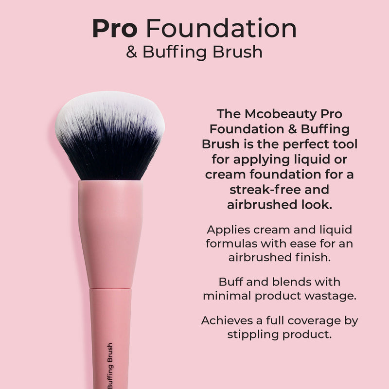 MCoBeauty Pro Foundation & Buffing Brush