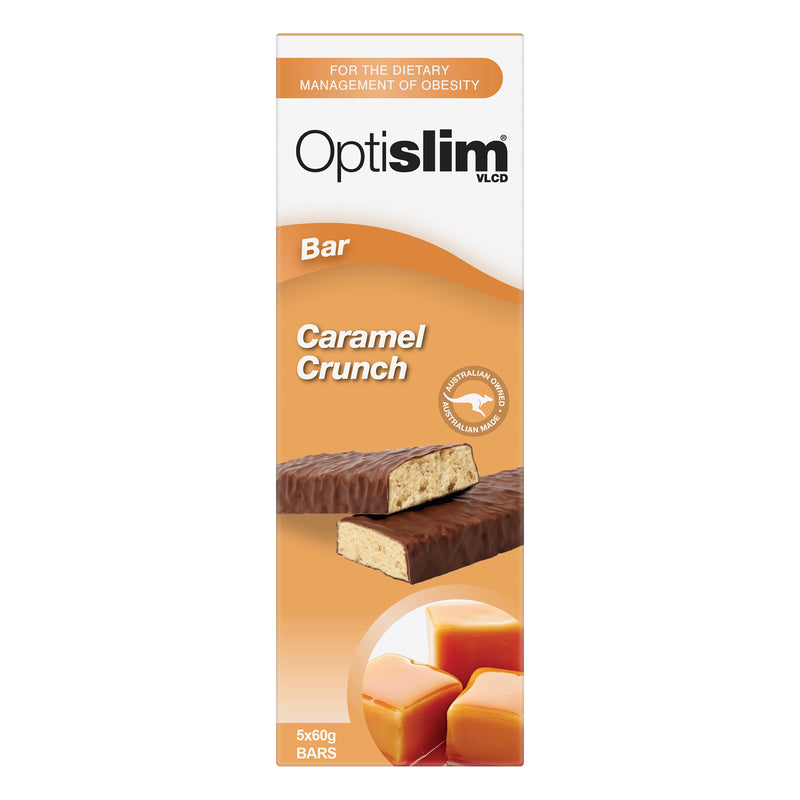 Optislim VLCD Bar Caramel 5x60g