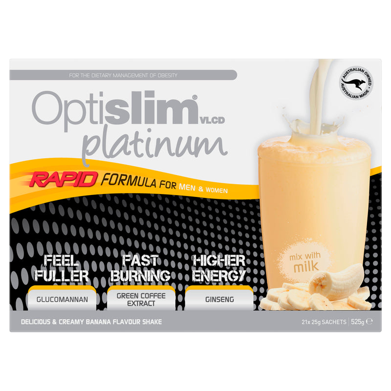 Optislim VLCD Platinum Banana 21x25g