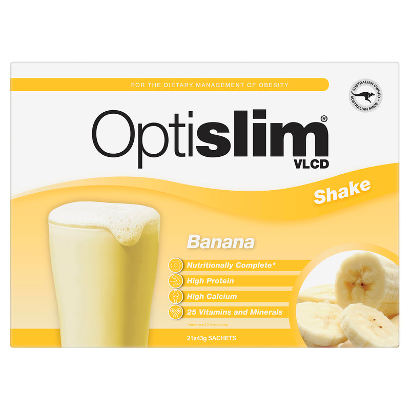 Optislim VLCD Shake Banana 21x40g