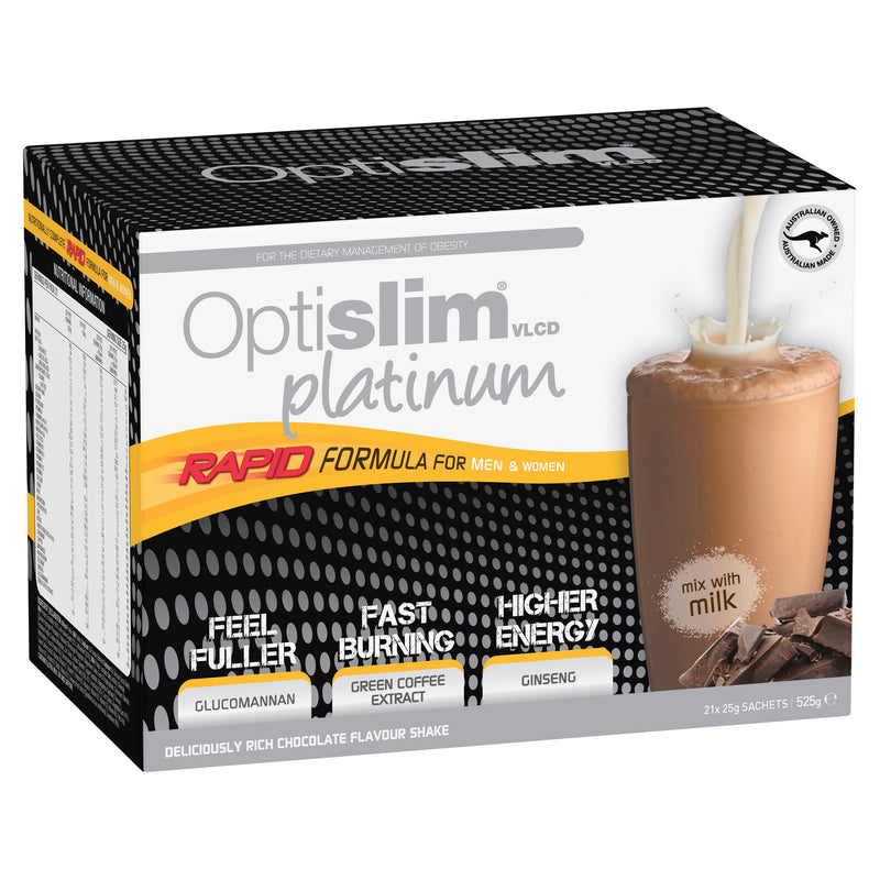 Optislim VLCD Platinum Chocolate 21x25g