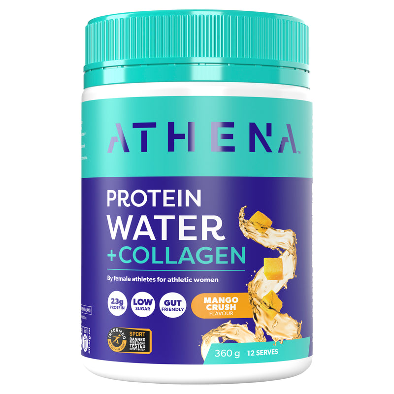 Athena Protein Water + Collagen Mango Crush 360g powder