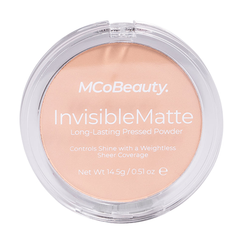 MCoBeauty. Invisible Matte Long Lasting Pressed Powder - Natural Beige