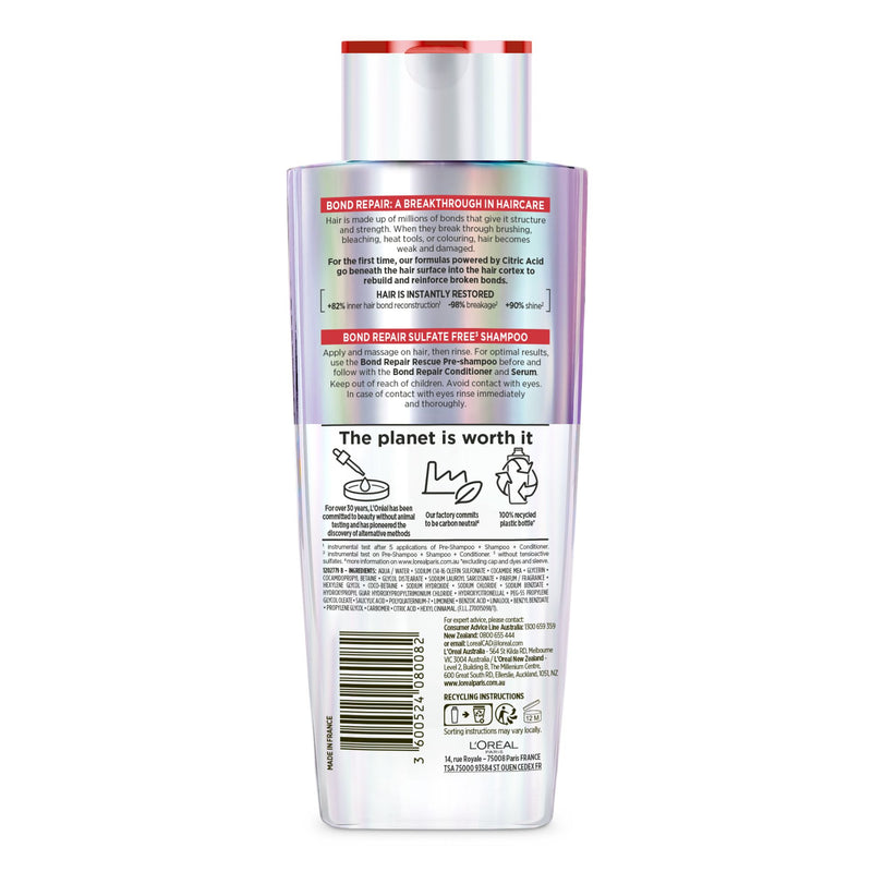 L'Oreal ELVIVE BOND REPAIR SHAMPOO 200ML