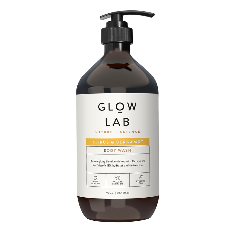 Glow Lab Body Wash Citrus & Bergamot 900ml