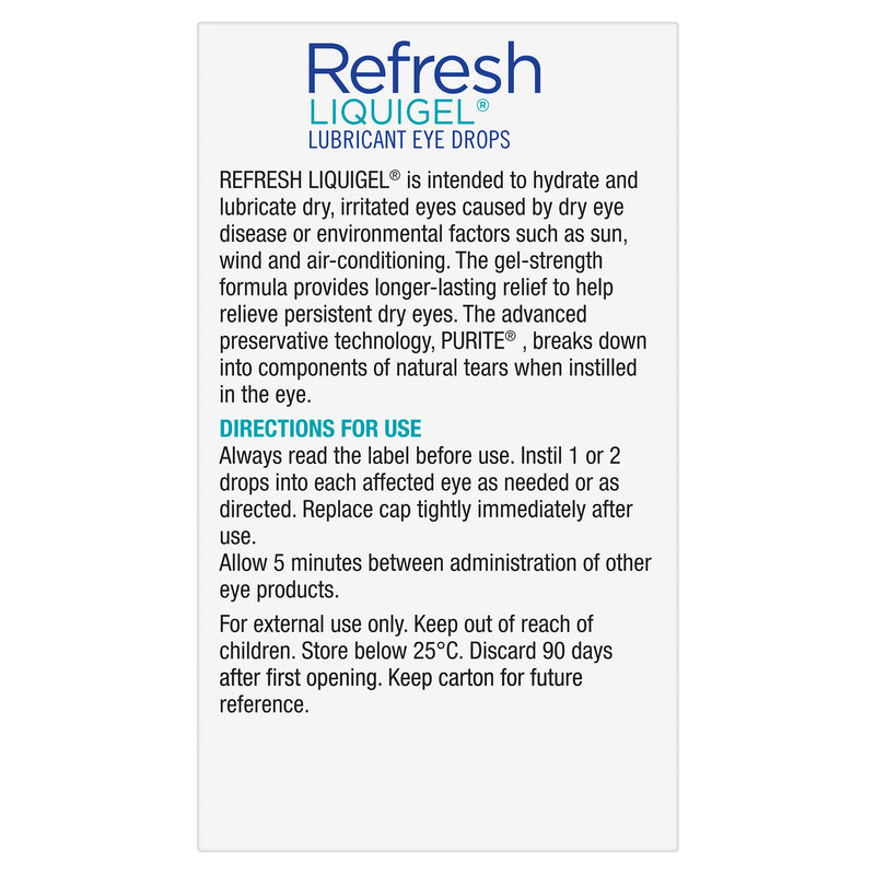 Refresh Liquigel Eye Drops 15 mL