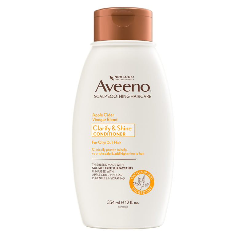 Aveeno Apple Cider Vinegar Clarifying Conditioner for Dull Hair 354ml