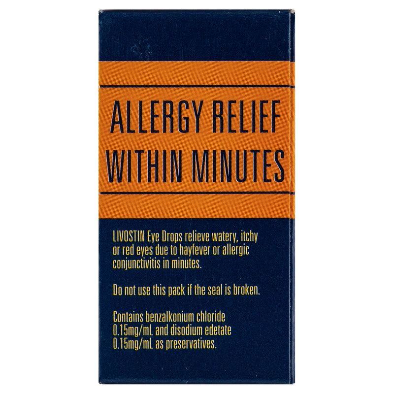 Livostin Antihistamine Allergy Eye Drops 4mL