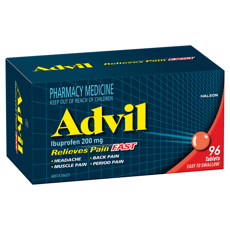 Advil 200mg 96 Tablets  limit 1