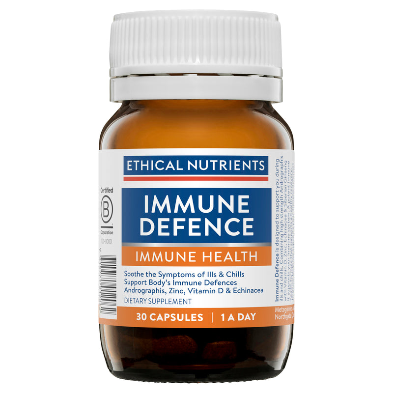 Ethical Nutrients Immune Defence 30 Capsules