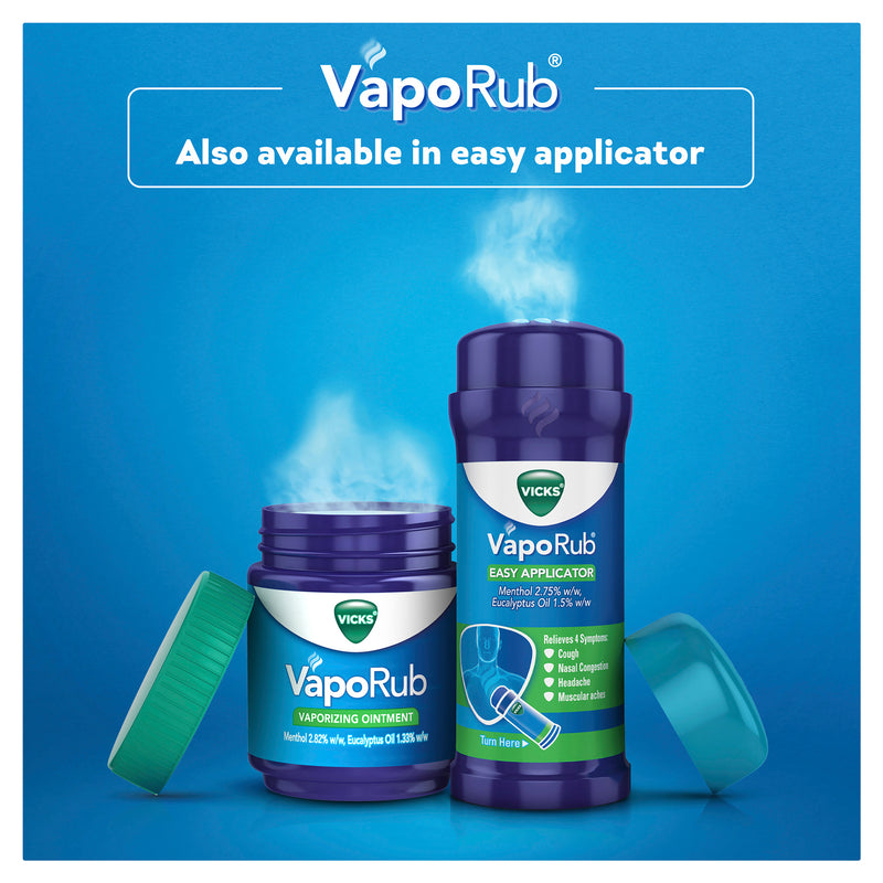 Vicks VapoRub Chest Rub and Vaporizing Ointment Decongestant 100g