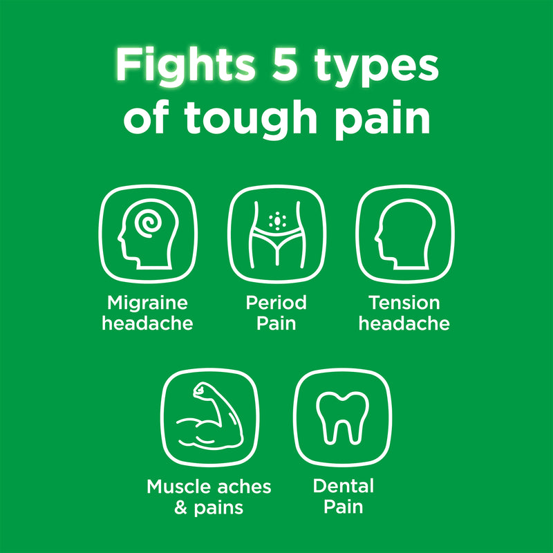 Panadol Extra for Pain Relief, Paracetamol & Caffeine -  500mg 40 Caplets Limit 2