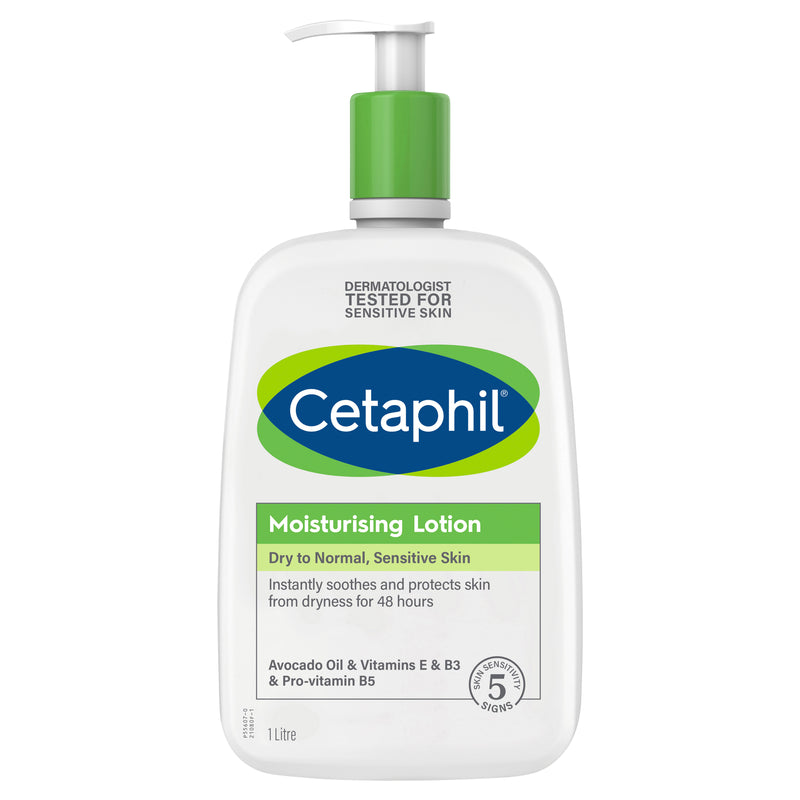 Cetaphil Moisturising Lotion 1L, Daily Face & Body