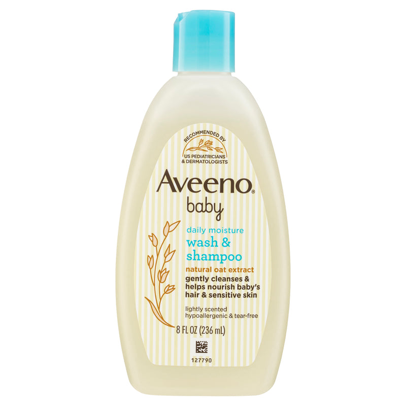 Aveeno Baby Wash & Shampoo Lightly Scented 236mL