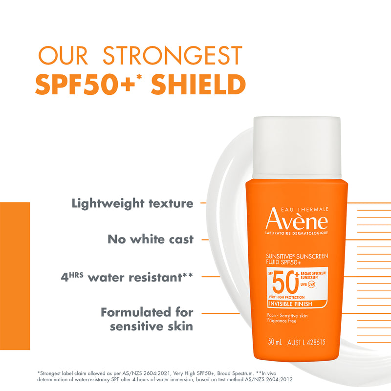 AVENE Sunsitive SS Fluid SPF50+ 50ml