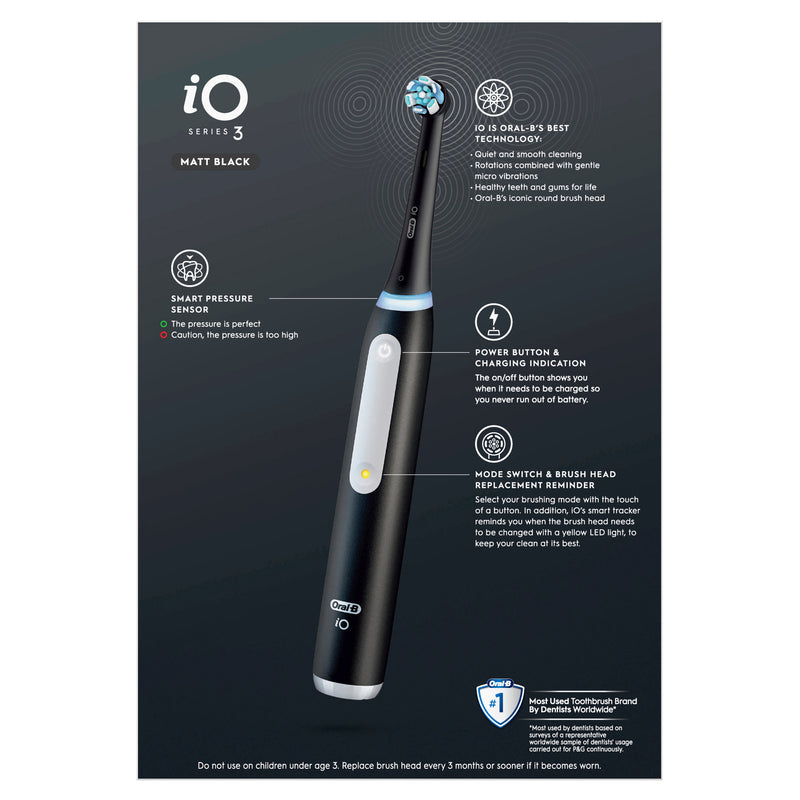 Oral-B IO 3 Series Power Brush Black