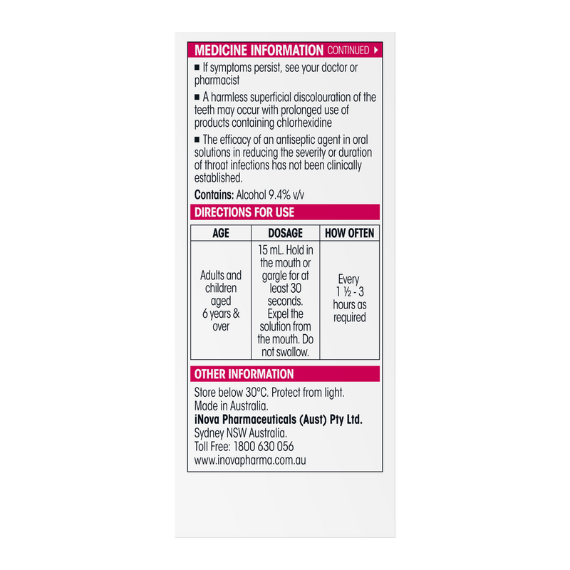 Difflam-C Ready To Use Sore Throat Gargle & Mouth Solution 200mL