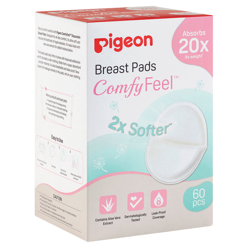 Pigeon Breast Pads ComfyFeel 60 Pack