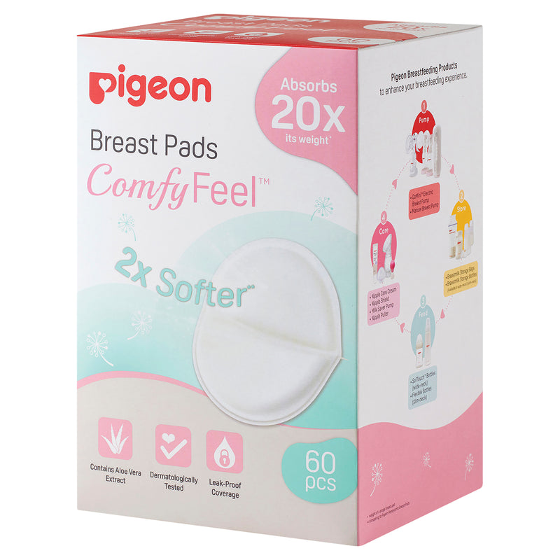 Pigeon Breast Pads ComfyFeel 60 Pack