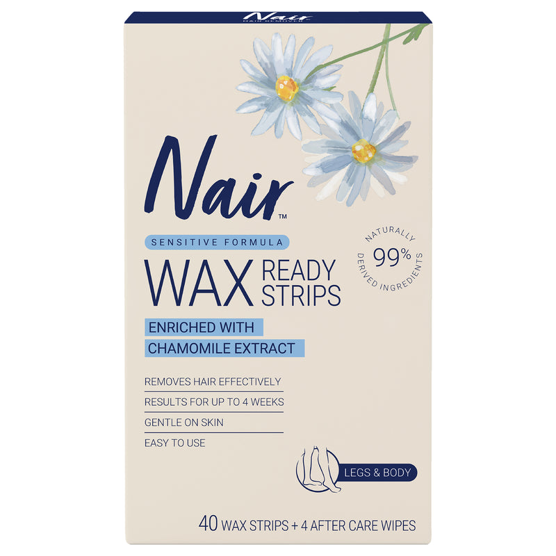 Nair Soft Natural Wax 40 Large Strips