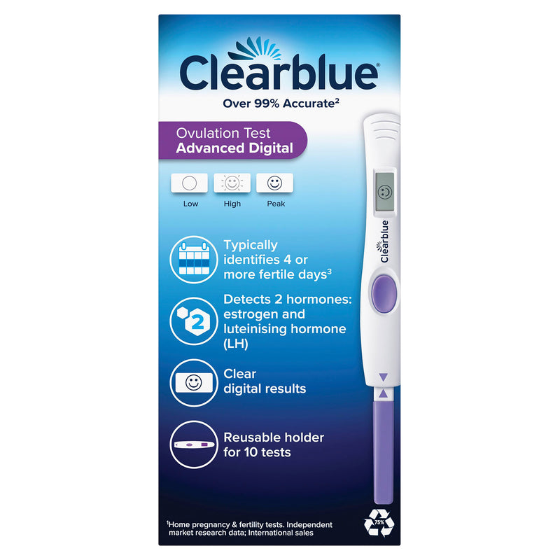 Clearblue Advanced Digital Ovulation Test, 10 Tests