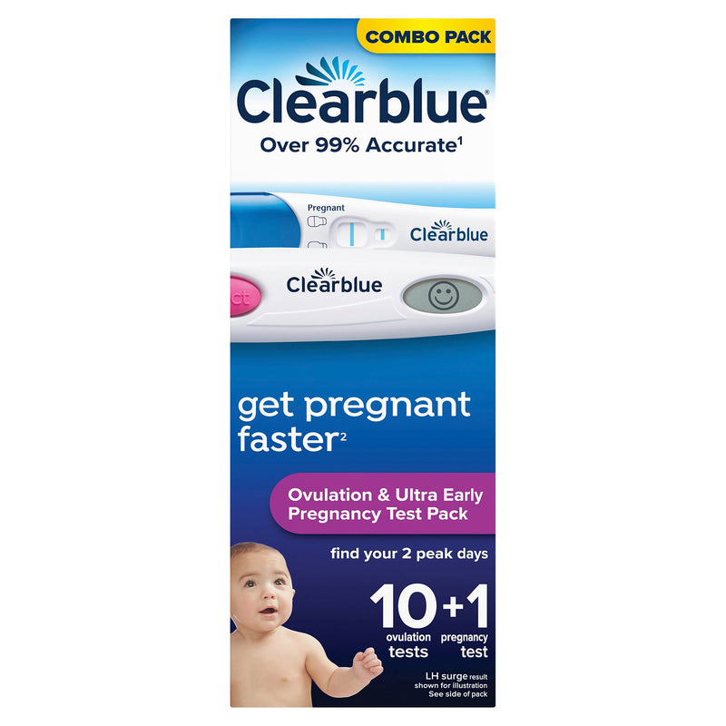 Clearblue Trying For A Baby Kit 10+1pk