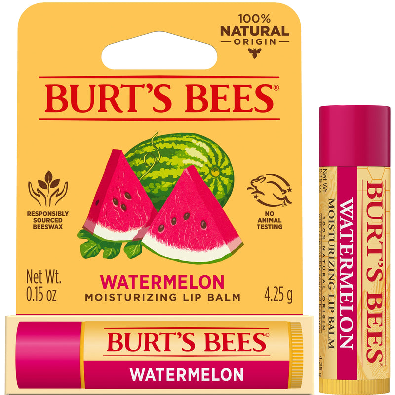 Burts Bees 100% Natural Watermelon Lip Balm 4.25g