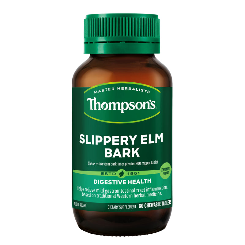 Thompson's Slippery Elm Bark 60 Chewable Tablets