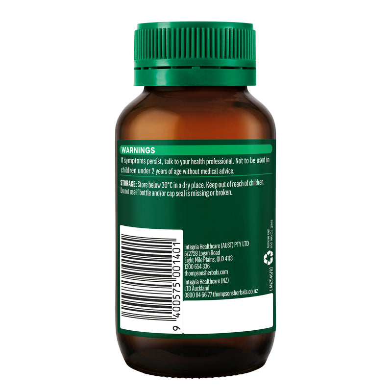 Thompson's Slippery Elm Bark 60 Chewable Tablets