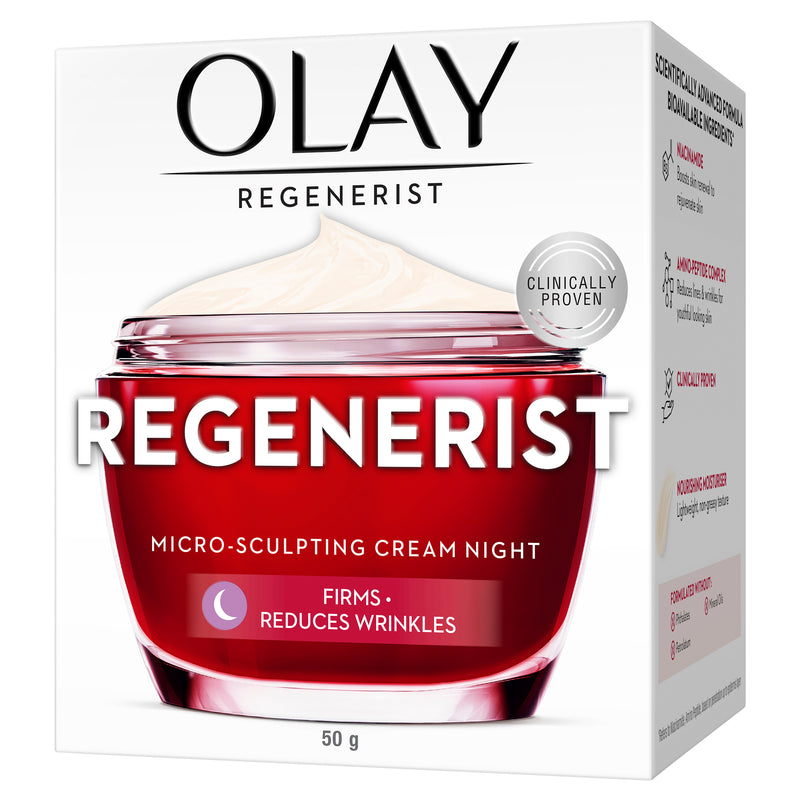 OLAY REGENERIST MICRO SCULPTING NIGHT CREME 50G