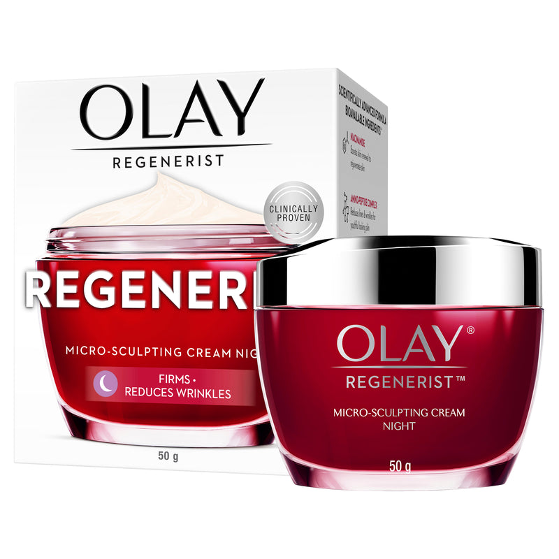 OLAY REGENERIST MICRO SCULPTING NIGHT CREME 50G