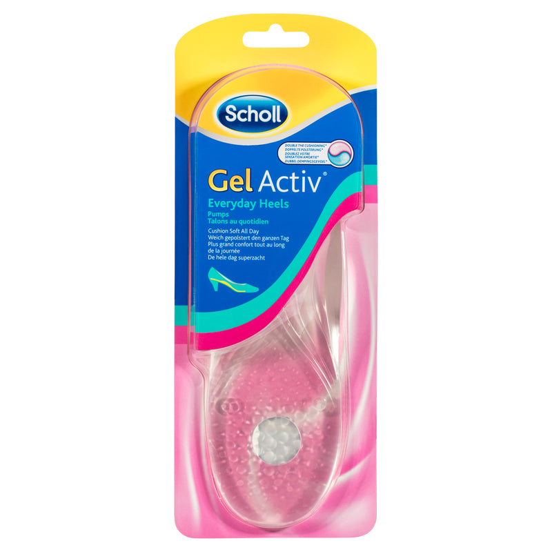 Scholl GelActiv Female Insoles for Everyday Heels