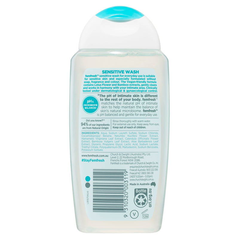 Femfresh Sensitive Wash 250mL