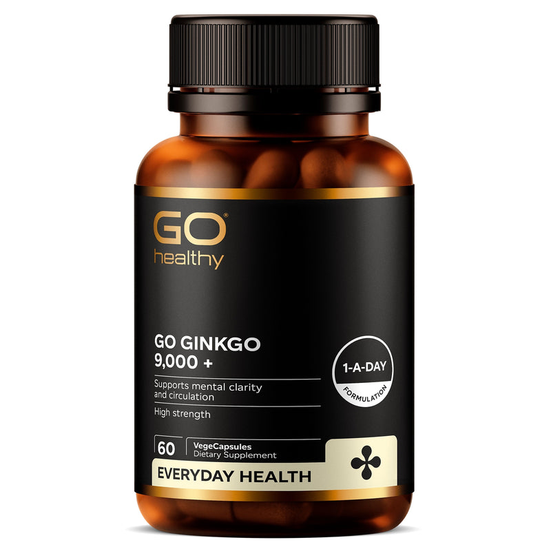 GO Healthy GO Ginkgo 9,000+ 60 VCaps