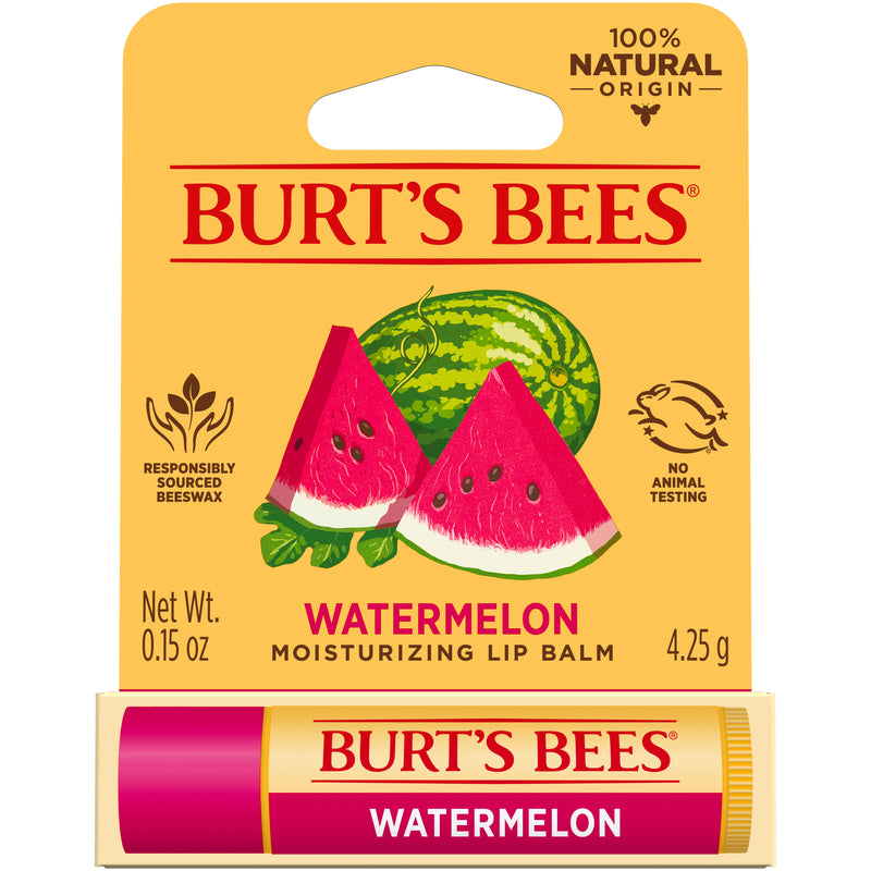 Burts Bees 100% Natural Watermelon Lip Balm 4.25g