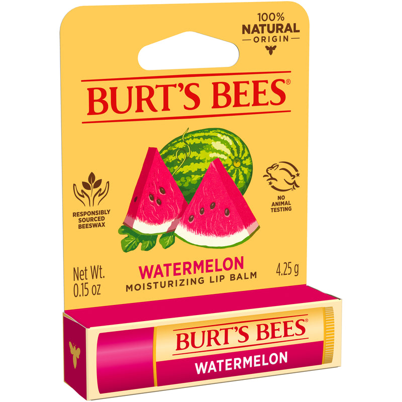 Burts Bees 100% Natural Watermelon Lip Balm 4.25g