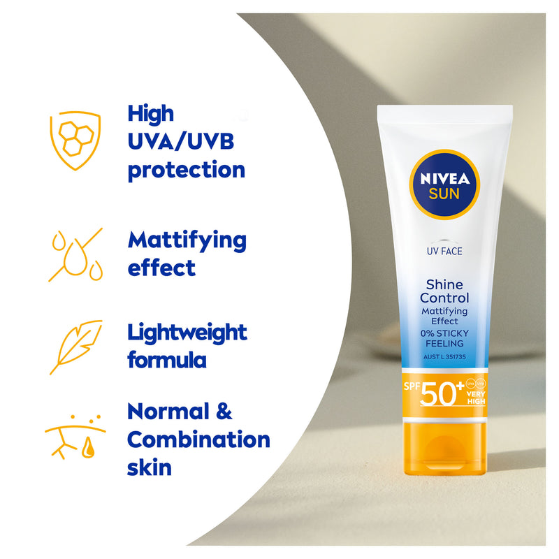 Nivea UV Face Shine Control SPF50+