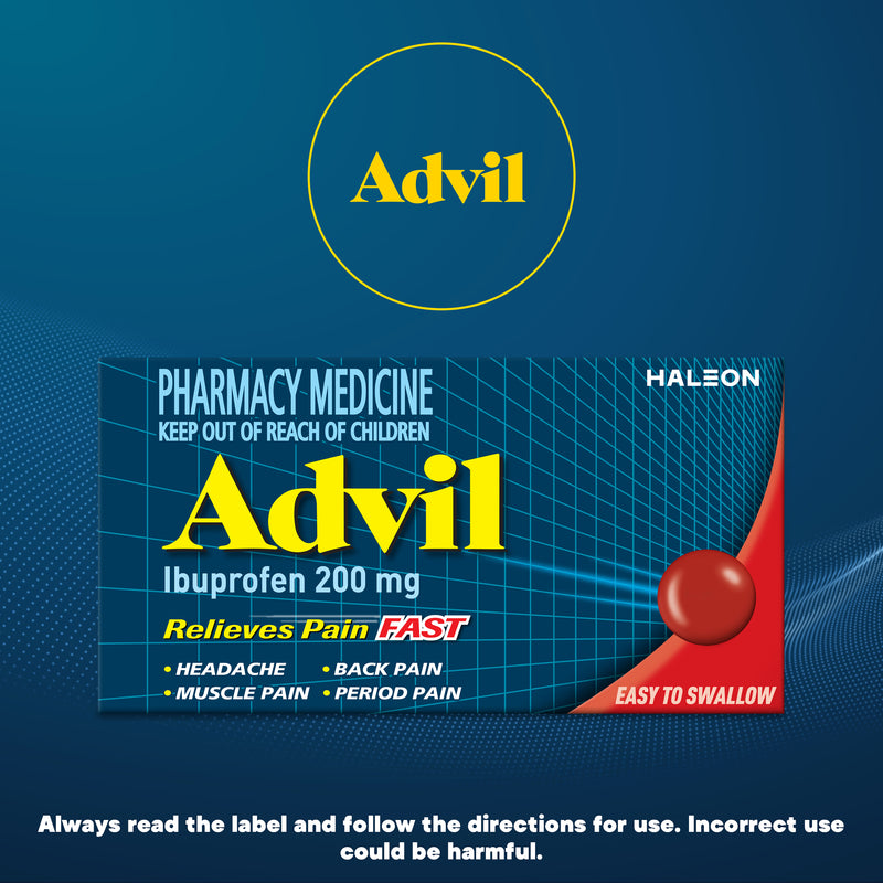 Advil 200mg 96 Tablets  limit 1